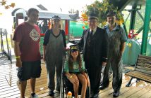 Cosimo and Alessia Commisso at the Portage Flyer