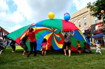Parachute tent