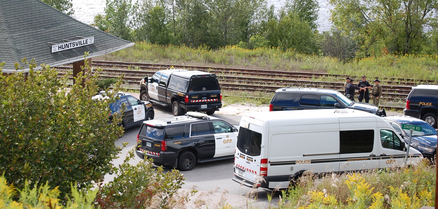 The OPP canine unit, forensic investigation unit and the Muskoka Crime Unit were on scene at the location of a firearm-related incident on August 21