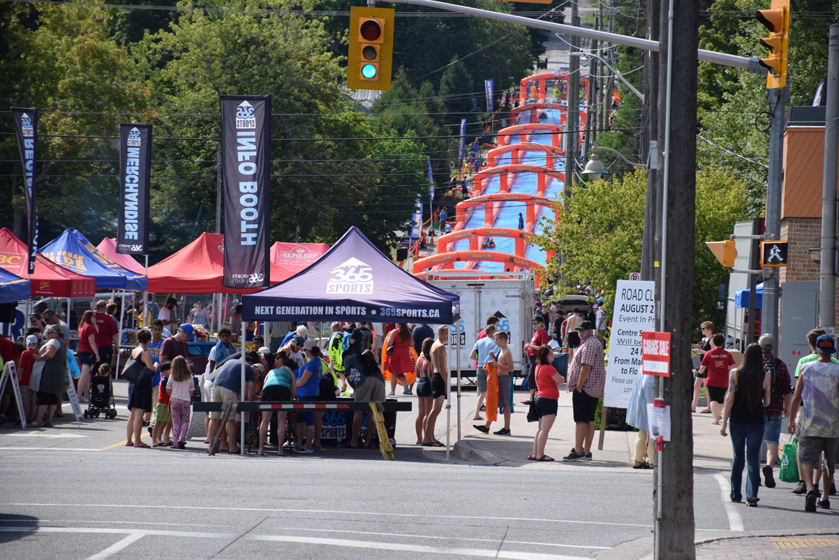 The 2016 Urban Slide offered slip-sliding fun on Centre Street