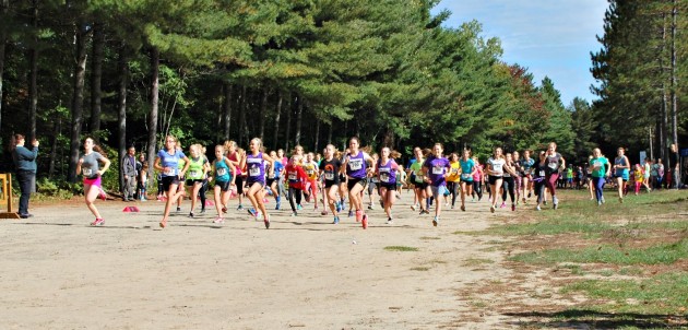 Ready, set, go! Young racers had a great day at the Hoyas XC Invitational