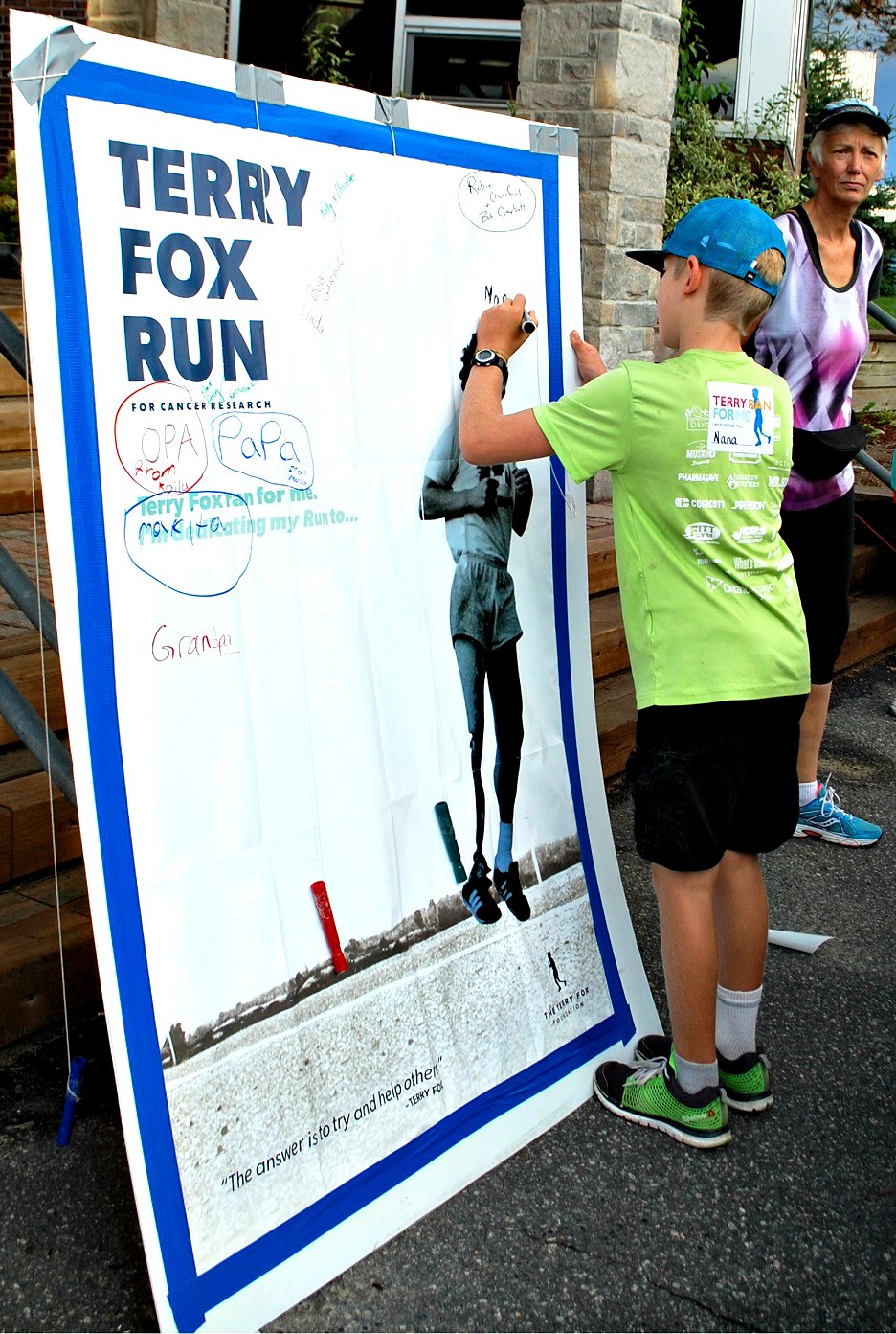 Huntsville's Terry Fox Run raises almost 20,000 for cancer research