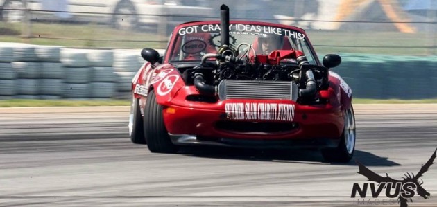 Cummins Miata drift car build to raise funds for HHS automotive program