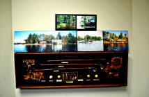 Ken Moser cabin and golf