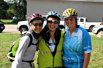 Rose Evans, Pam Carnochan, and Andrea Laing