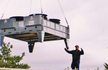 Huntsville Curling Club new condenser
