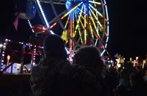 Sara McLachlan and Emrys Clayton at the Huntsville Fall Fair