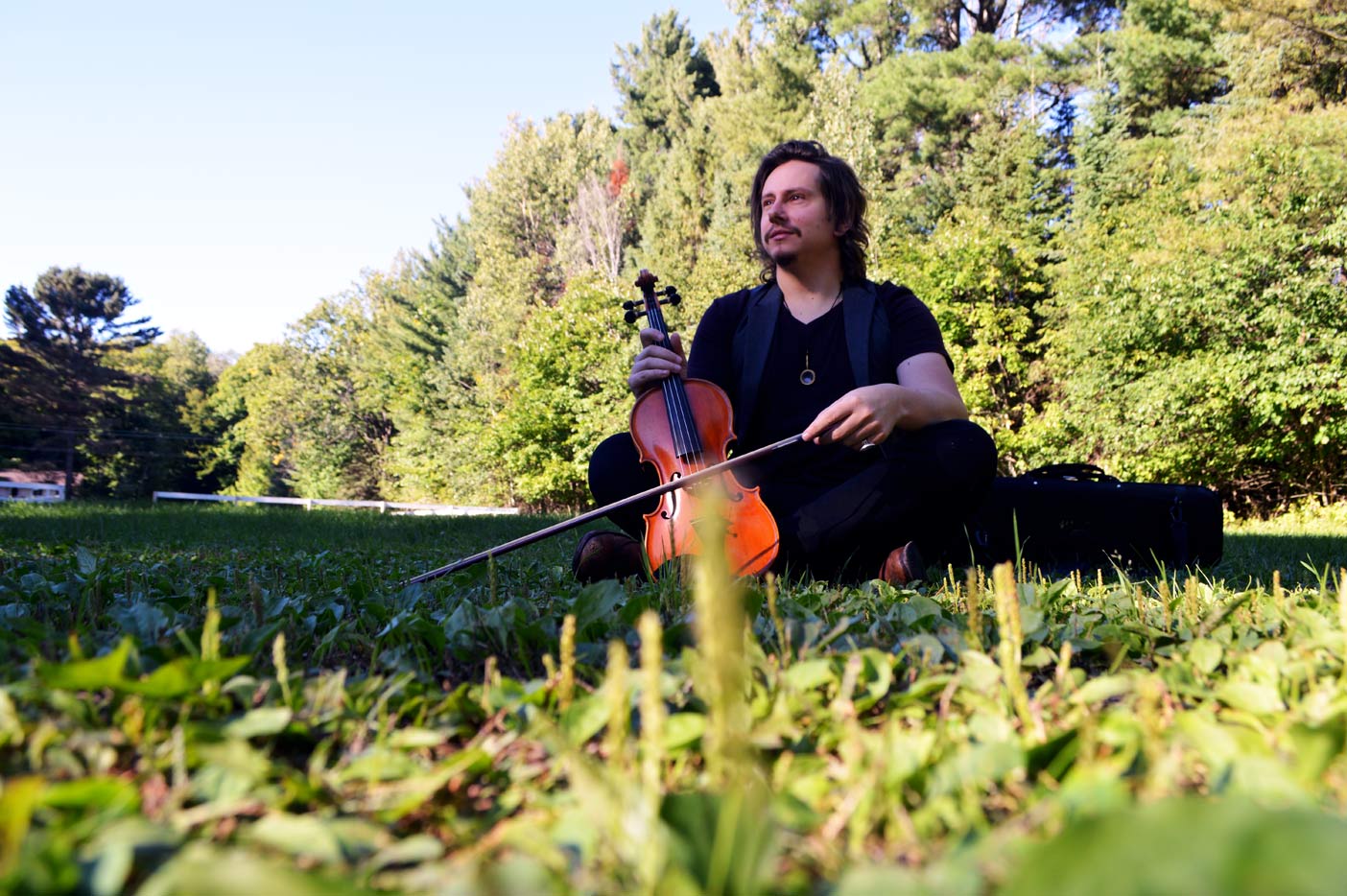 Huntsville’s Jamie Golledge is doing something with plants and violins that no one else had done before.