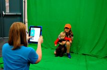 green screen