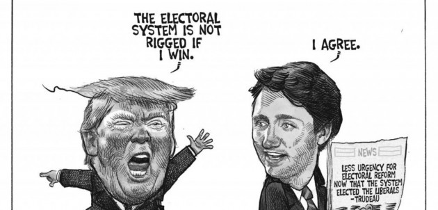 Listen Up! Seems Trudeau’s electoral reform promise was only intended for ousting the Conservatives
