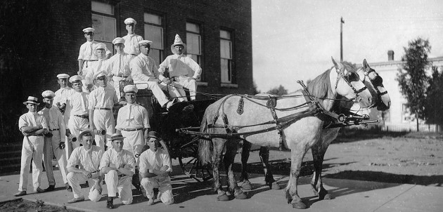It’s Wayback Wednesday: Fighting fire with…horses