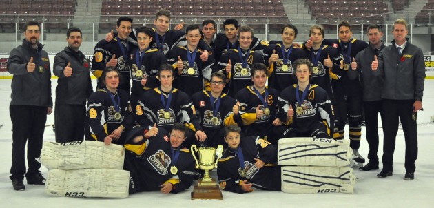 Armstrong Dodge Midget AE Otters strike gold!