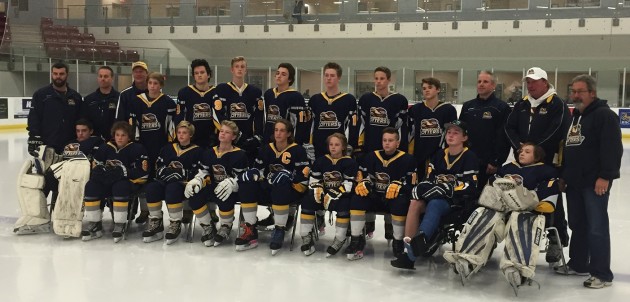Bantam Rep Otters are starting to gel as a team