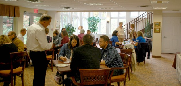 Lunch and after hours networking sessions connect local businesses