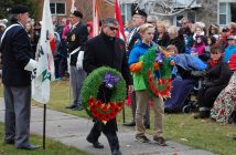 The laying of the wreaths