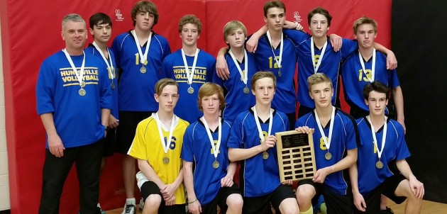 Hoyas Jr. Boys Volleyball team takes MPS Championship