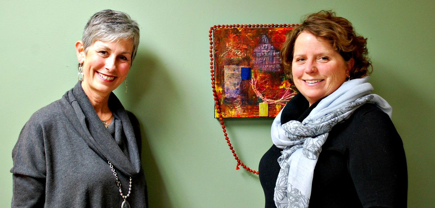 Joanne McLean (left) and Allie Chisholm-Smith, co-founders of Enliven
