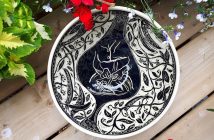 Karen Gray custom sgraffito