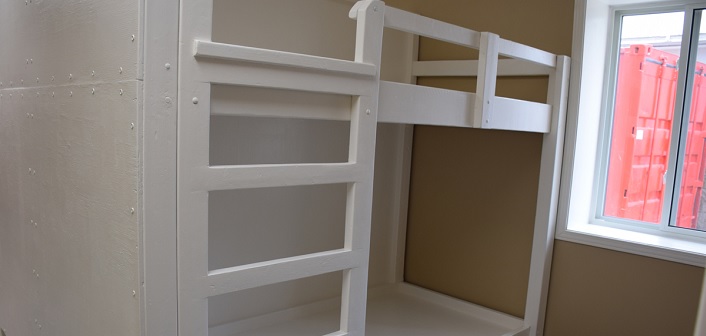 Some of the beds at The Table Men’s Shelter can be used now that an occupancy permit has been issued