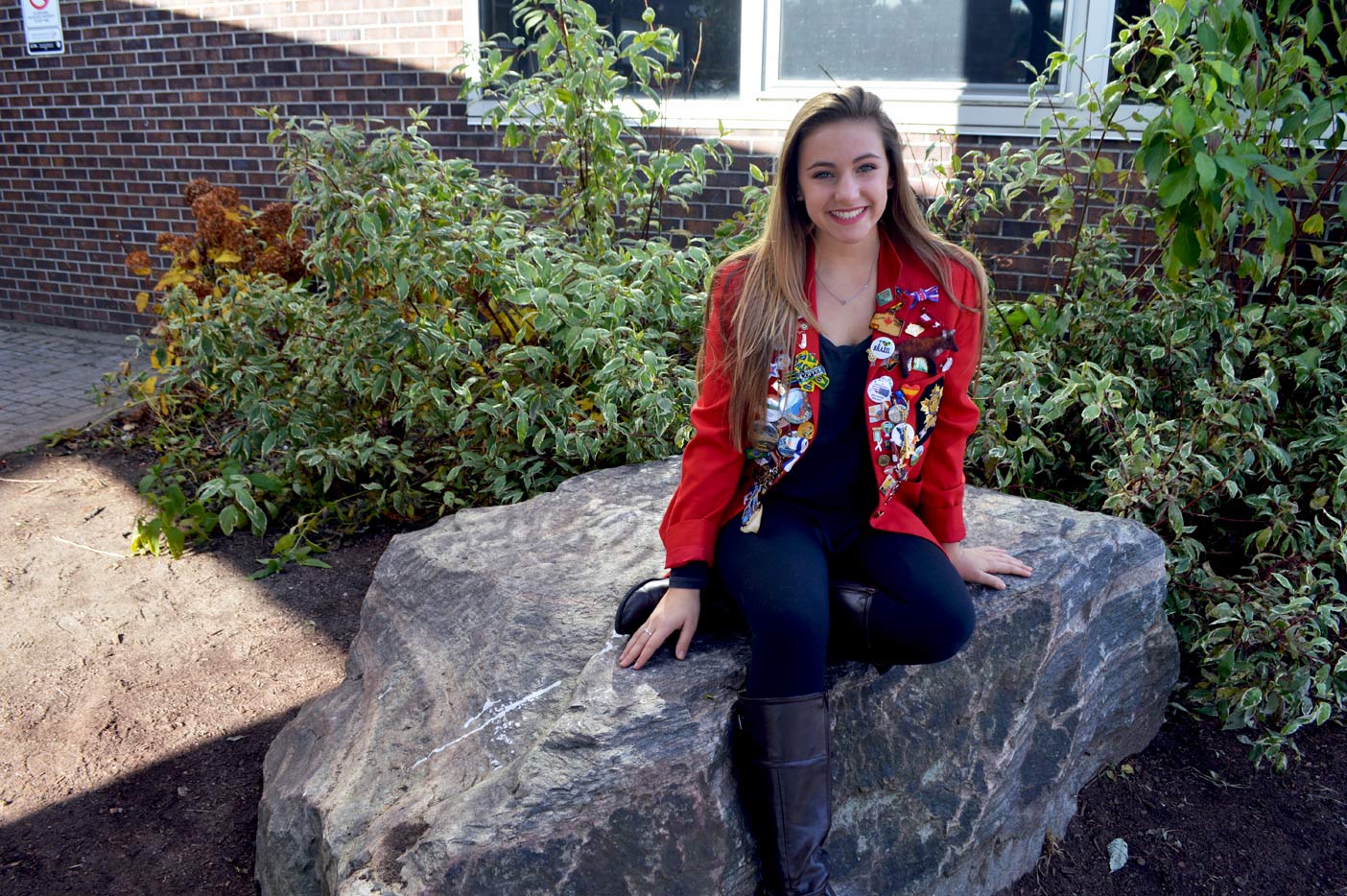 Marina is still smiling about her trip to Spain. And it was all made possible thanks to the Rotary's youth exchange program.