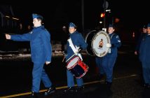 Cadets in the Huntsville Santa Claus parade