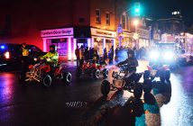 Four-wheelers in Huntsville Santa Claus parade