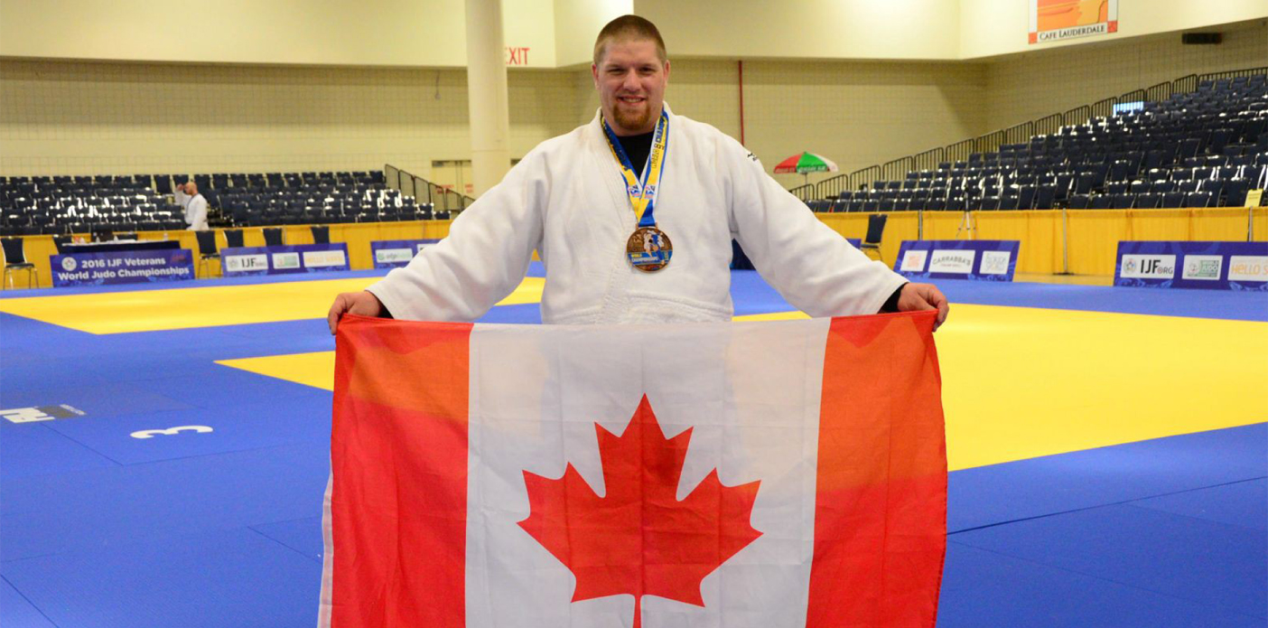 Jeff Allen brought home the bronze medal following a weekend of intense fighting at the World Judo Championships