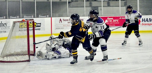 Junior C Otters lost the game but scored a win for the community with annual teddy bear toss