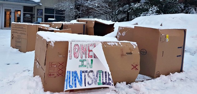 Huntsville Youth Council learned first hand what living on the street is like