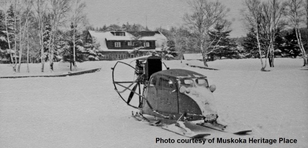It’s Wayback Wednesday: Antique snow machine