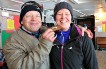 Drew Hutchinson and Shelley Doble