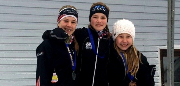 Arrowhead Nordic Ski Club shines at December races