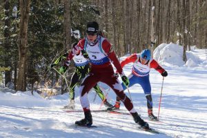 Kiers leads the way during the Coupe Québec at the Centre Myriam Bédard de Valcartier