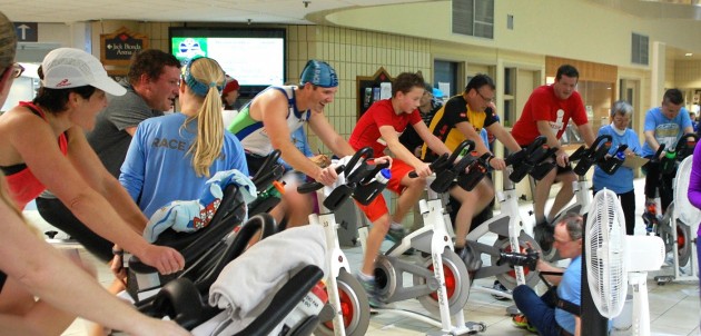 Dozens of newbies give it a Tri at inaugural winter event