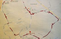 Cold Hands Warm Hearts fun run route