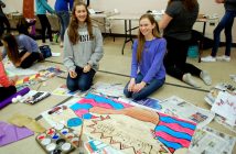 Andrea Hill (left) and Jane Miller from Muskoka Montessori School