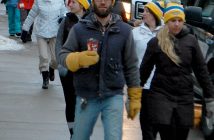 Eleven teams and more than 65 walkers participated in the Coldest Night of the Year