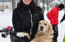 Sandrine Levrier and Clooney