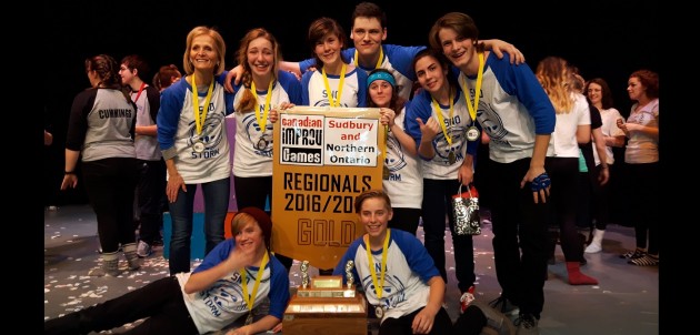 HHS senior improv team wins spot at Nationals with gold at regional event