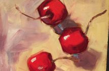 "Three Cherries" by Helena Renwick (Photo courtesy of Helena Renwick)