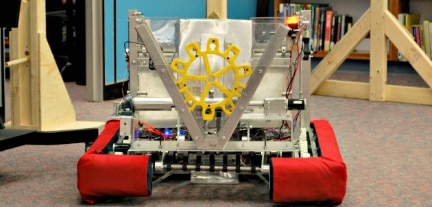 Hoyas unveil their latest robot for upcoming competition