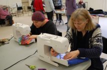 Machines and fabric are provided - you just bring the creativity!