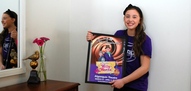 Willy Wonka’s Lexi Evans lops off locks for charity