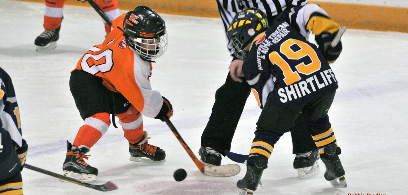 Lots of action at Huntsville's Novice and Atom Rep hockey tournament