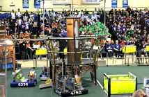 Hoya Robotics 4152 robot in competition (Photo: Paula Boon)