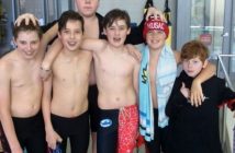 (Front from left) Connor McNaughton, Lucas Penney, Aidan Spiers, Harrison Jones, Andrew Guerriero and (back) Cameron MacConnell-Garson