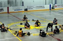 Team hopefuls stretch it out