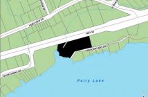 The location of the proposed retirement home