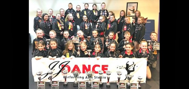 Trophies galore for JJ Dancers at Collingwood competition