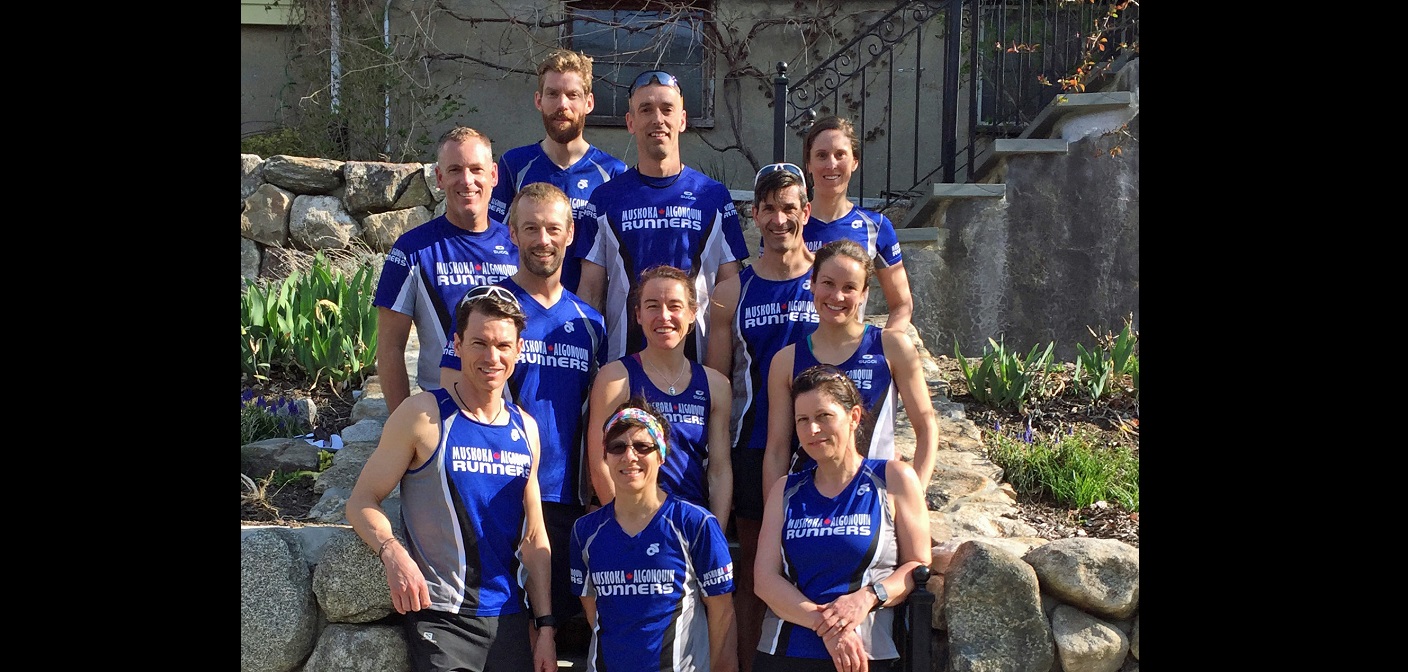 Eleven MARS runners at the 121st Boston Marathon (supplied photo)